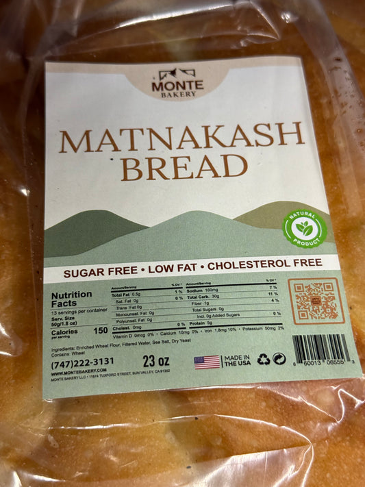 Monte Bakery - Matnakash Bread - 23 oz.